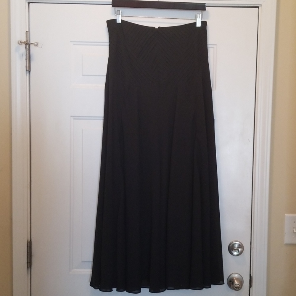 Ann Taylor Black Maxi Skirt